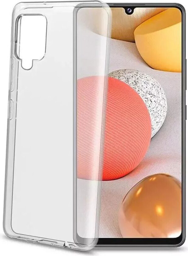 Samsung Galaxy A42 5G Gelskin Deksel - Gjennomsiktig