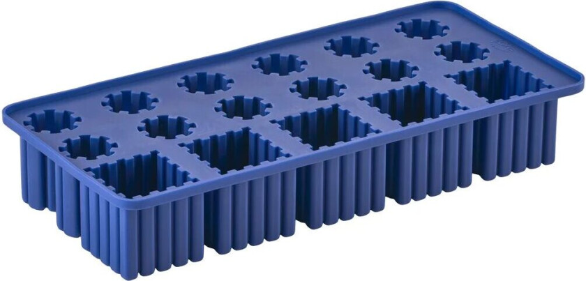 Singles Isbitform 22cm indigo blå