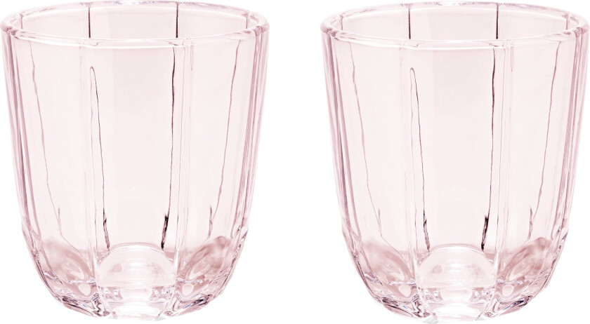 Lily vannglass 32 cl 2-pakning Cherry blossom