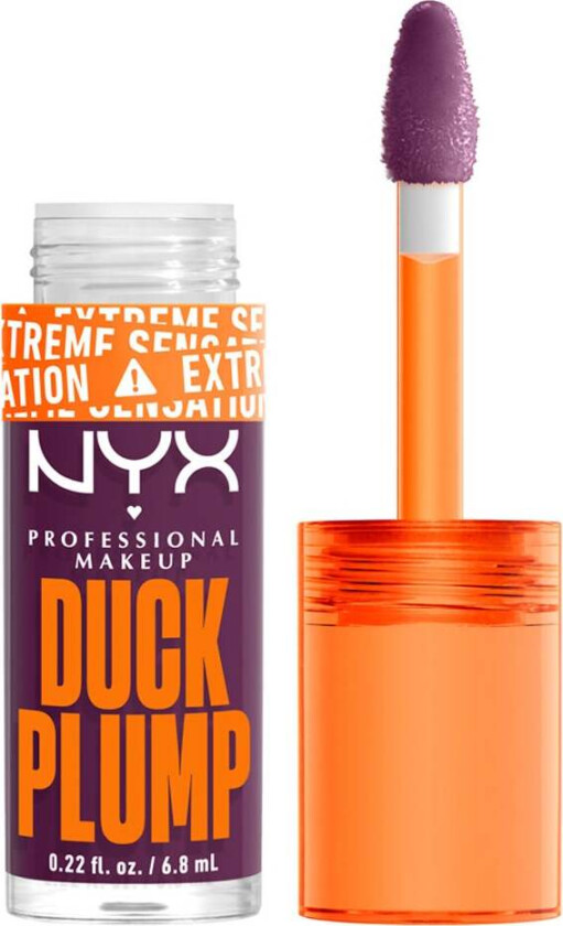 NYX PROFESSIONAL MAKEUP Duck Plump Lip Lacquer 17 Pure Plum-P