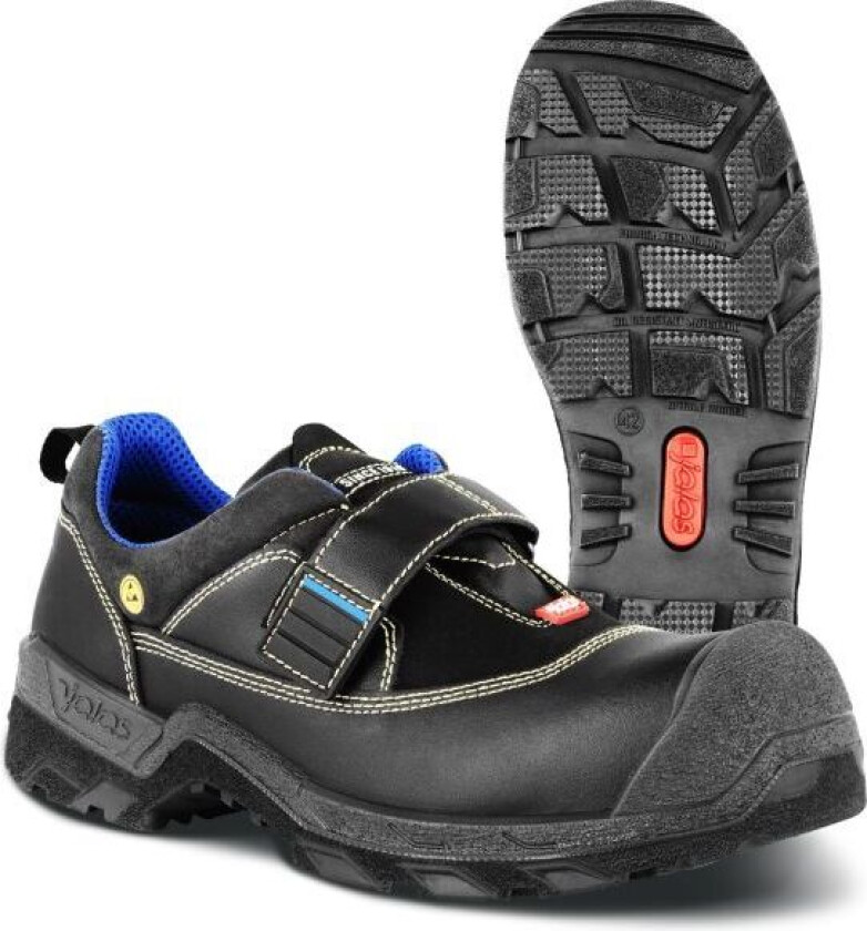 1258 Heavy Duty Vernesko S3, svart 42