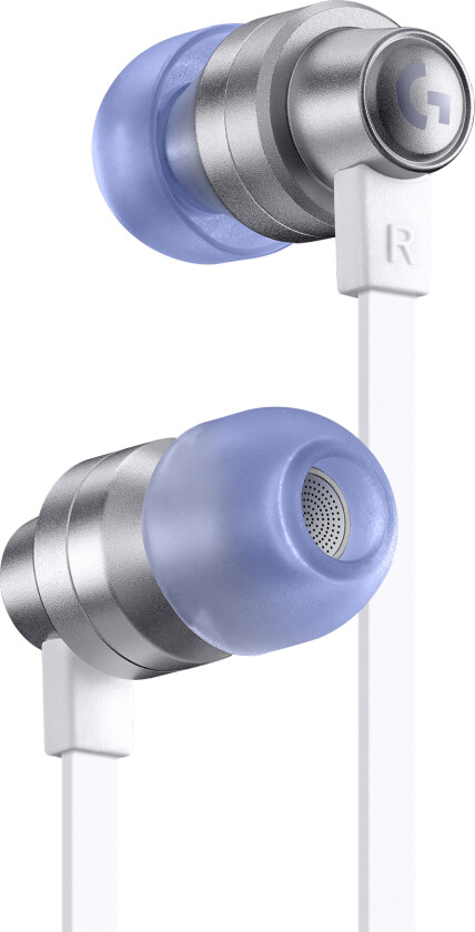 G333 In-Ear Gaming Headset - Hvit