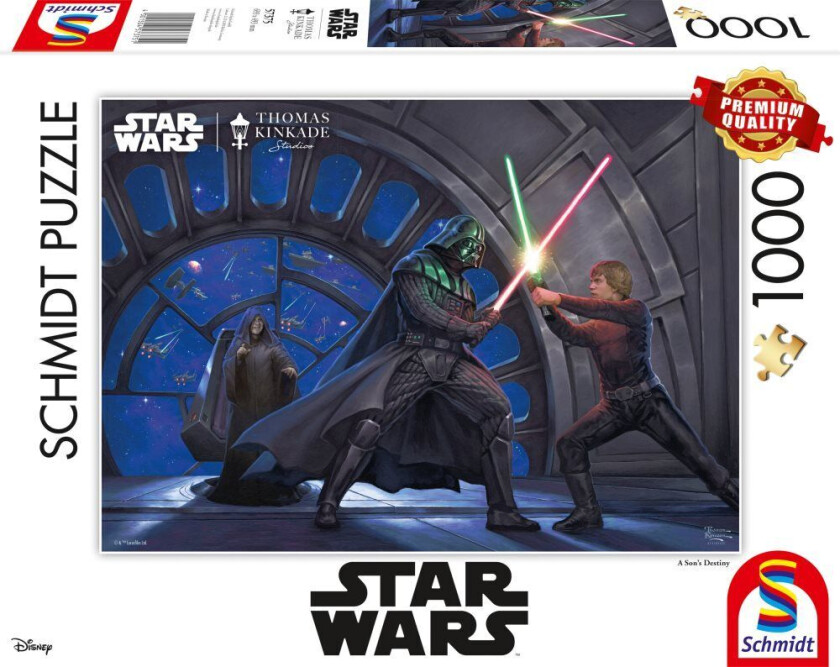 Schmidt - Thomas Kinkade: Star Wars, A sons Destiny (1000 pieces) (SCH7375)