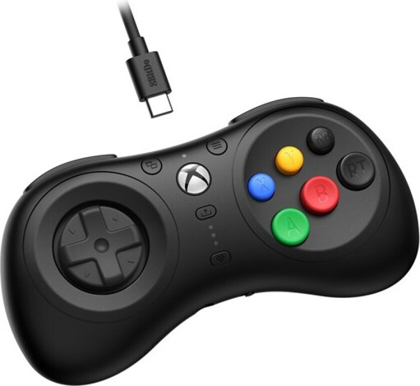 8BitDo M30 Wired Controller Xbox Black