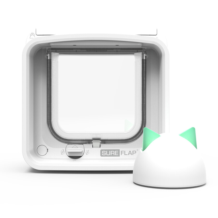 Bilde av Sureflap Mikrochip Cat Door Connect Katteluke - Sett: Mikrochip Katteluke & Hub