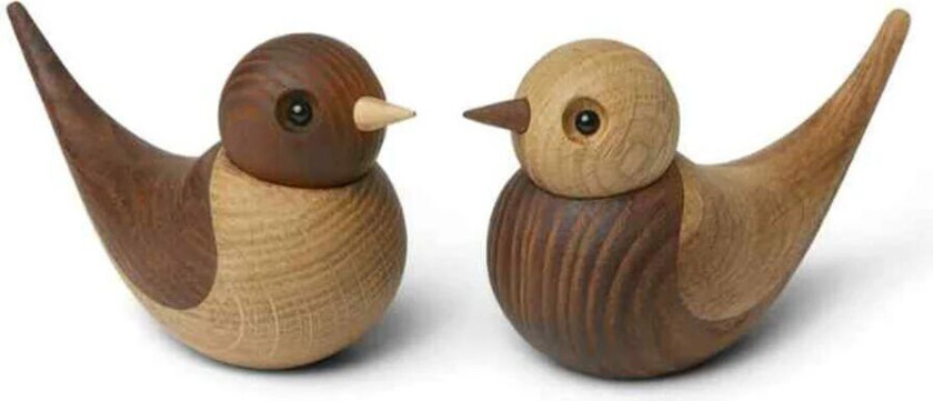 Soulmates svaler dekorasjon 2 deler Eik-ask