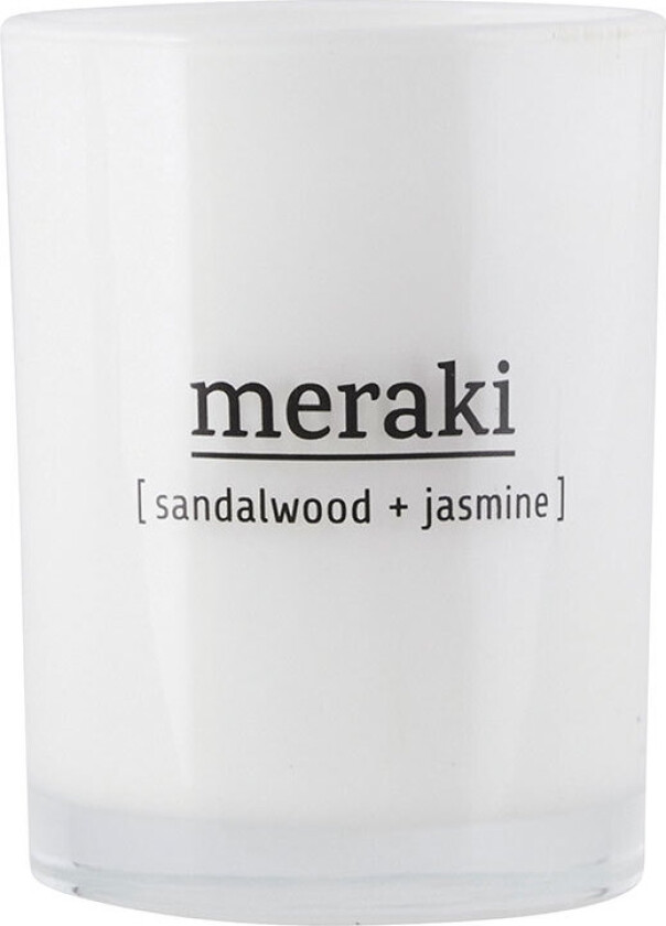 Scented Candle Sandalwood & Jasmin 220g