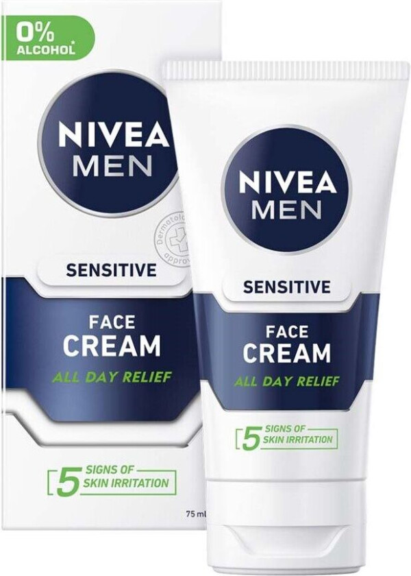 Nivea Face Cream Men Sensitive 75ml