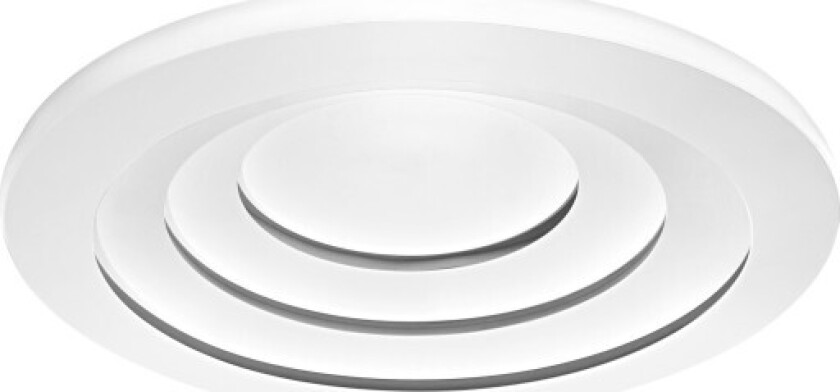 Smart+ Wifi Orbis Spiral taklampe, 40W, Ø45 cm, hvit