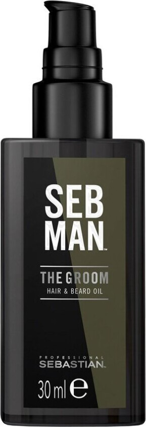 Seb Man The Groom Hair & Beard Oil 30ml