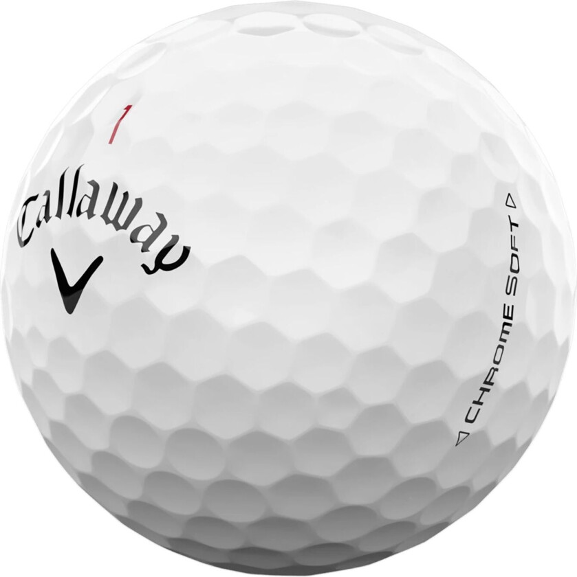 Chrome Soft 24 Golfball Hvit
