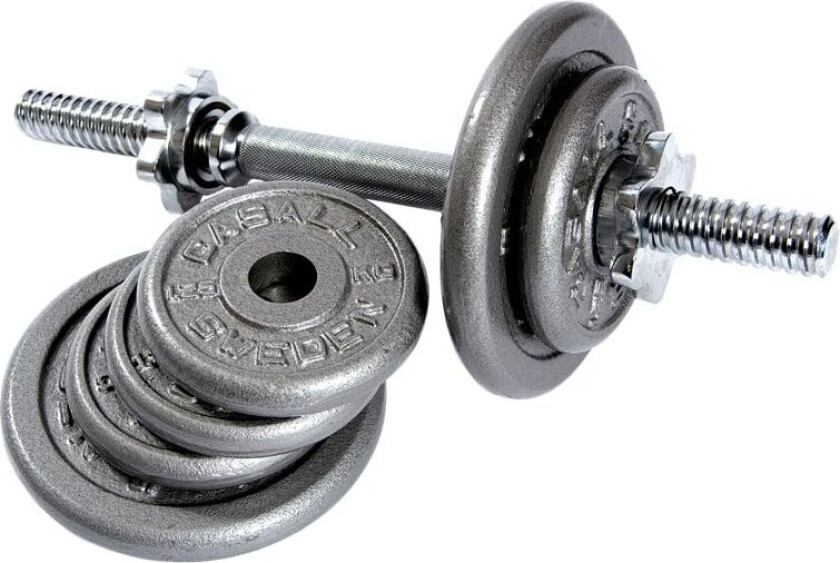 Dumbbell Set 9kg Silver 9kg