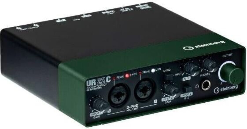 UR22C USB 3 Audio Interface Green