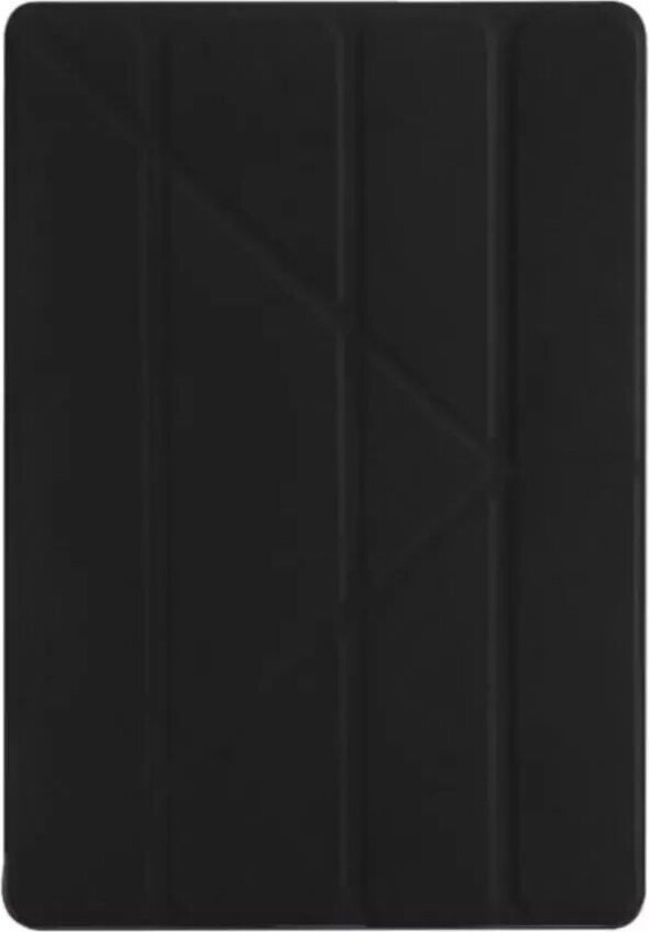 iPad 10.2 (2021 / 2020 / 2019) Deksel - Fleksibel Origami Deksel - Svart
