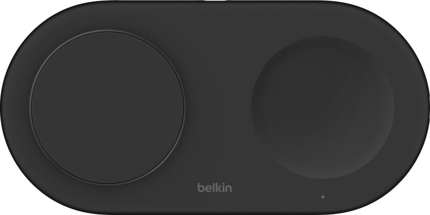 - Qi2 15W 2-in-1 Wireless Charging Pad + 5W USB-C Port, Black