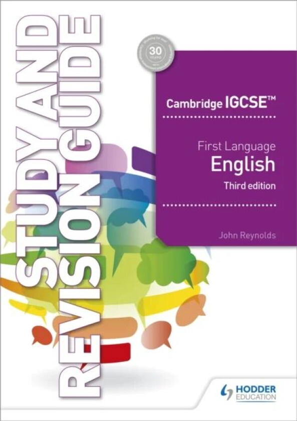 Cambridge IGCSE First Language English Study and Revision Guide 3rd edition av John Reynolds