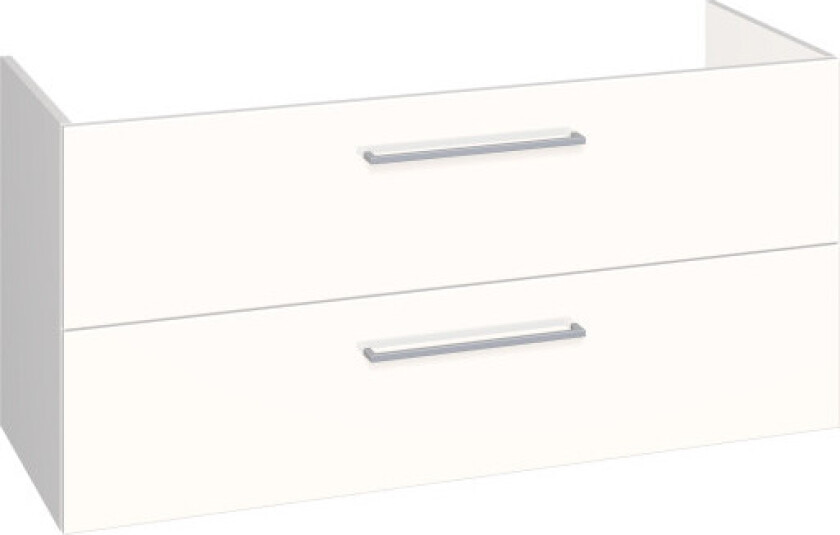 Mido+ Servantskap - Hvit Blank