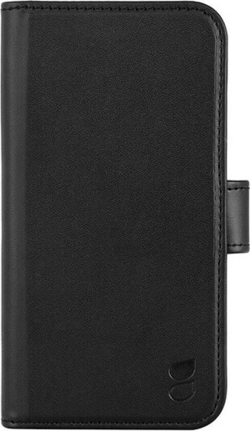 GEAR iPhone 13 Pro GEAR 2-i-1 Skinn Flipp Deksel med Lommebok og Magnet - Svart