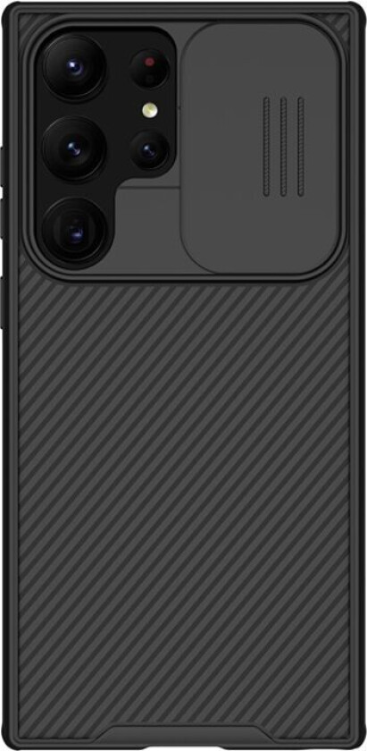 Samsung Galaxy S23 Ultra Camshield Pro Bakdeksel - Svart