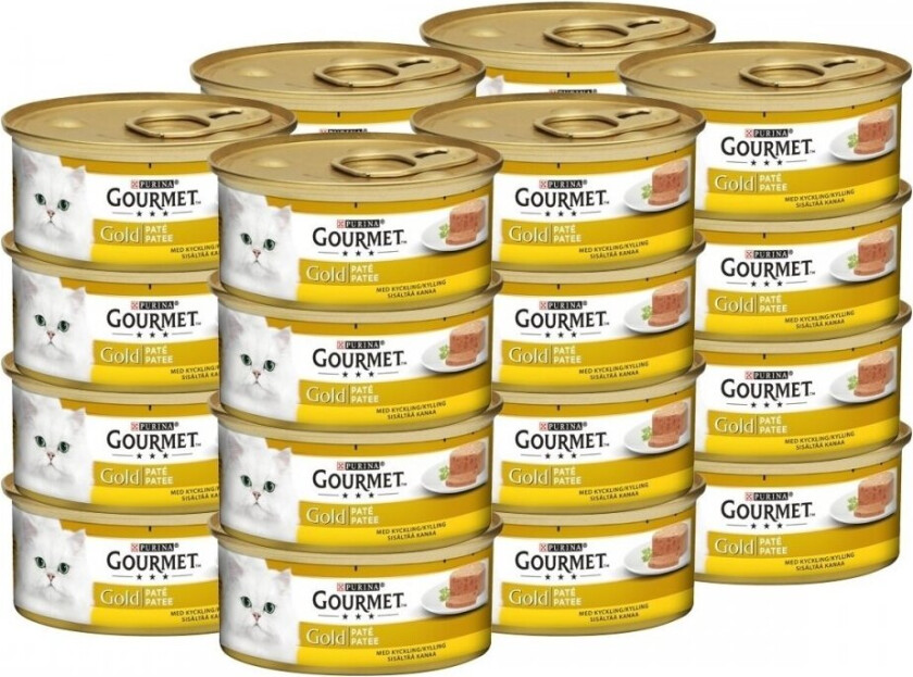 Gourmet Gold Kylling i Paté 24x85 g