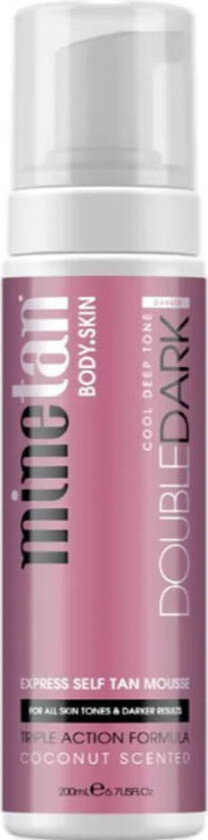 Minetan Double Dark Express Self Tan Foam 200ml