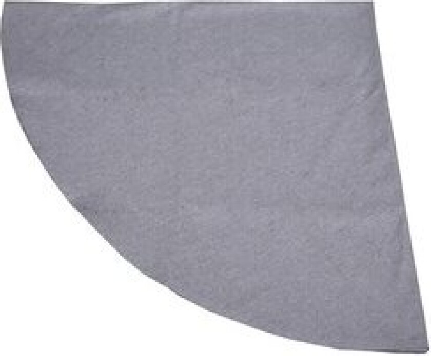 Duk rund ensfarget chambray Hedvig