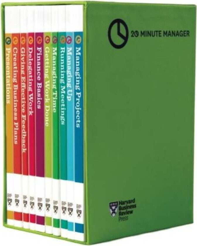 HBR 20-Minute Manager Boxed Set (10 Books) (HBR 20-Minute Manager Series) av Harvard Business Review