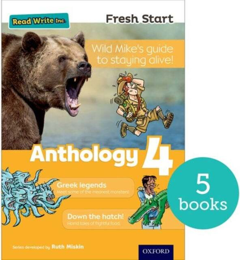 Read Write Inc. Fresh Start: Anthology 4 - Pack of 5 av Gill Munton, Janey Pursglove, Adrian Bradbury