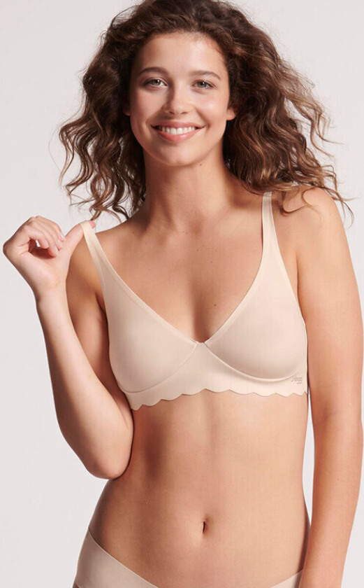 Zero Microfibre. Soft BH Uten Spiler, Farge: Gul, Størrelse: S, Kvinner