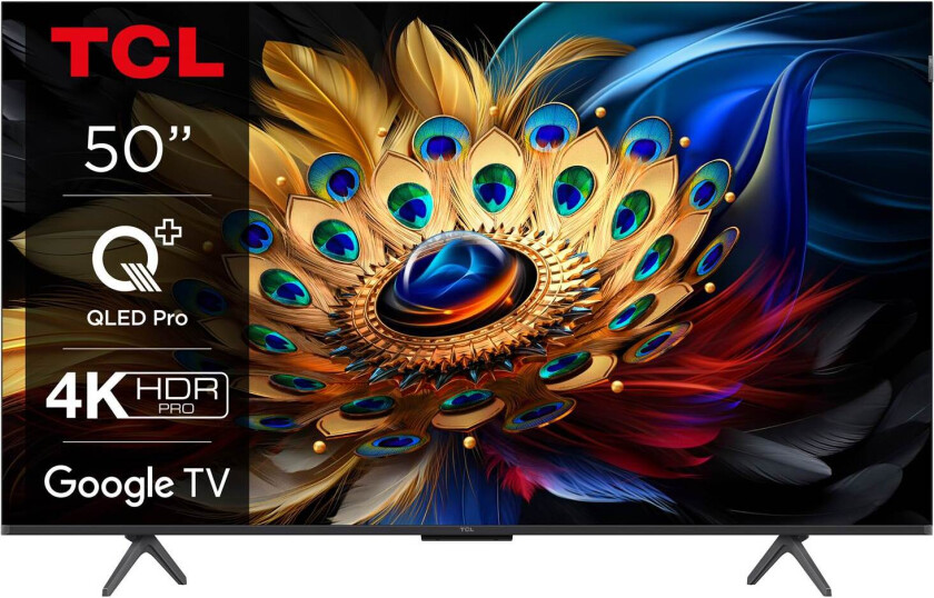 50C655 - 50" Diagonalklasse LED-bakgrunnsbelyst LCD TV - Smart TV - 4K UHD (2160p) - HDR
