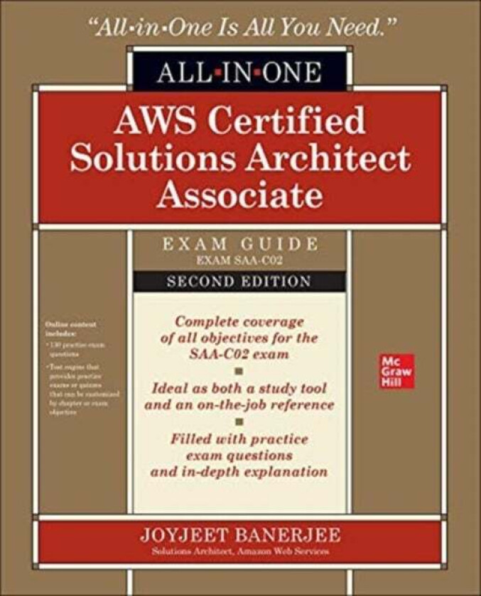 AWS Certified Solutions Architect Associate All-in-One Exam Guide, Second Edition (Exam SAA-C02) av Joyjeet Banerjee