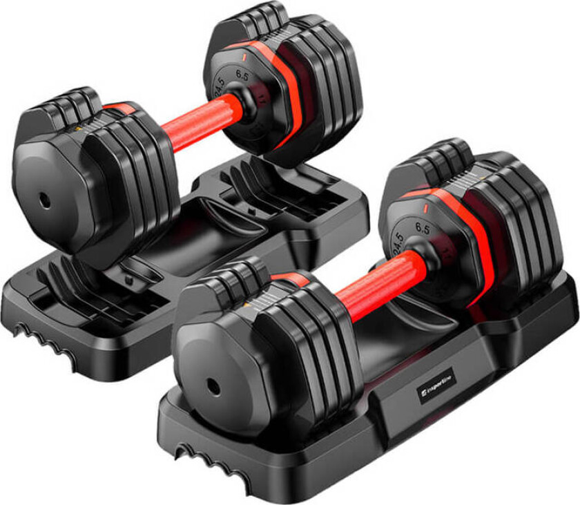 Bilde av Justerbare manualer, 2 x 6.5 - 24.5 kg, inSPORTline DuraBell