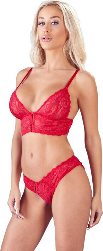 Orion Blonde BH, Farge: Rød, Størrelse: S, Kvinner