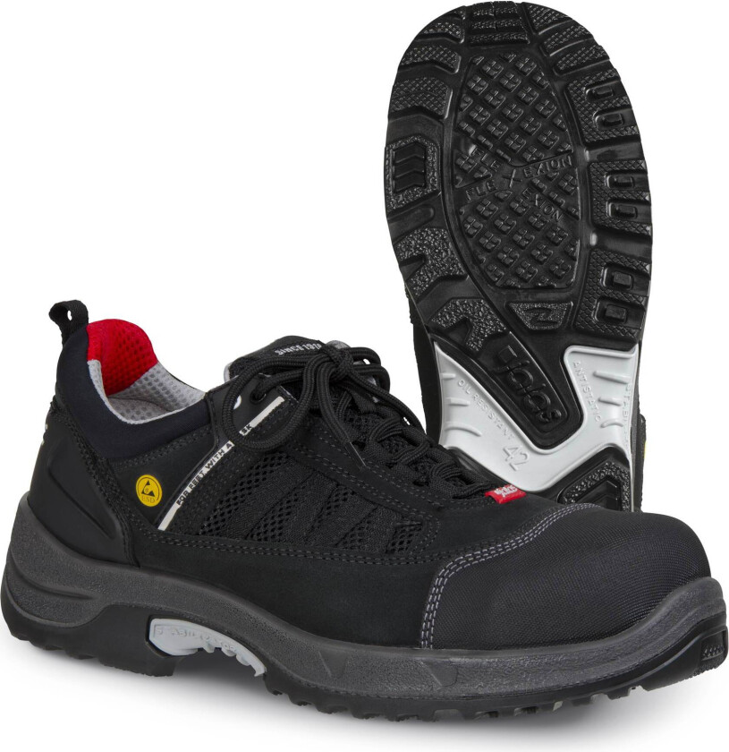 3030 Zenit Vernesko S2, aluminiumhette, svart Str. 44