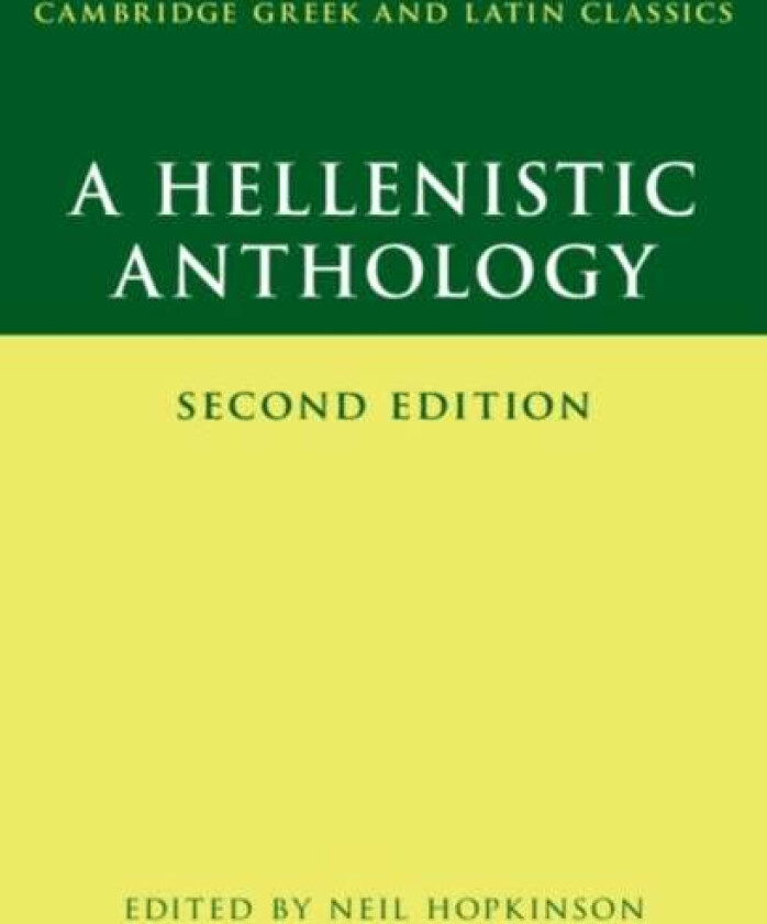 A Hellenistic Anthology