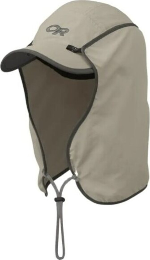 Unisex Sun Runner Cap Khaki L, Khaki