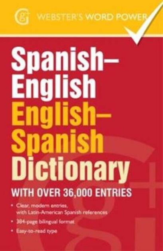 Spanish-English, English-Spanish Dictionary av Geddes and Grosset