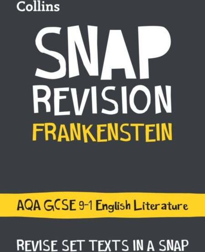 Frankenstein: AQA GCSE 9-1 English Literature Text Guide av Collins GCSE