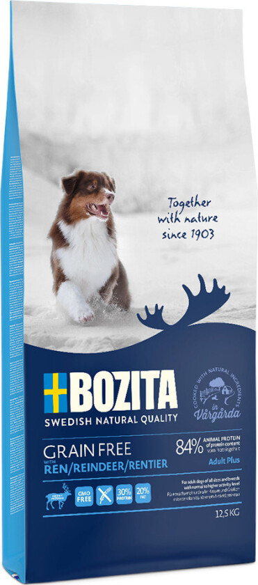 Bozita Grain Free Reindeer (12,5 kg)
