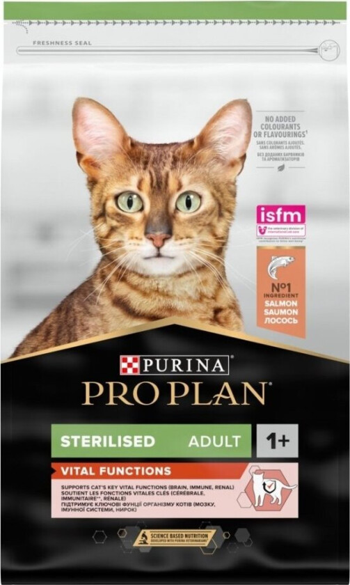 Purina Pro Plan Cat Adult Sterilised Vital Functions Salmon (10 kg)