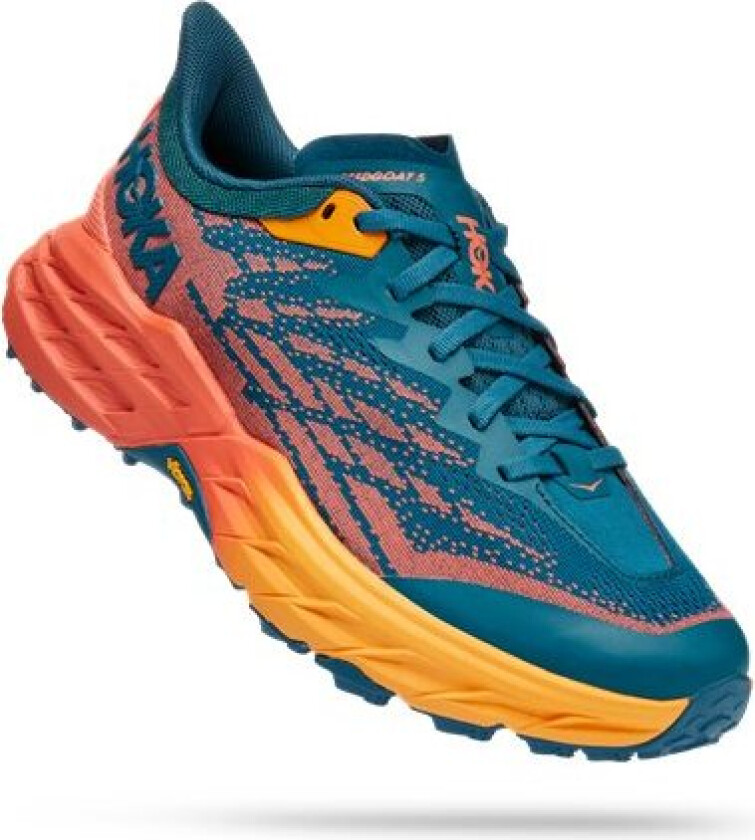 Women's Speedgoat 5 Wide Blue Coral/Camellia 42, Blue Coral/Camellia