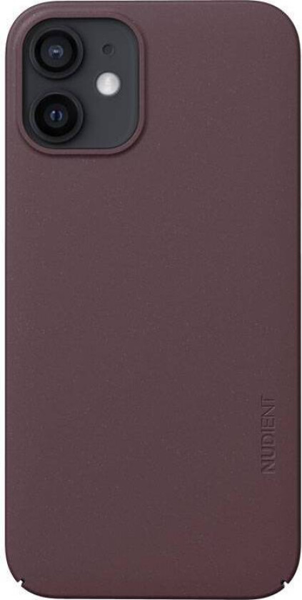 V3 deksel til iPhone 12 mini (sangria red)