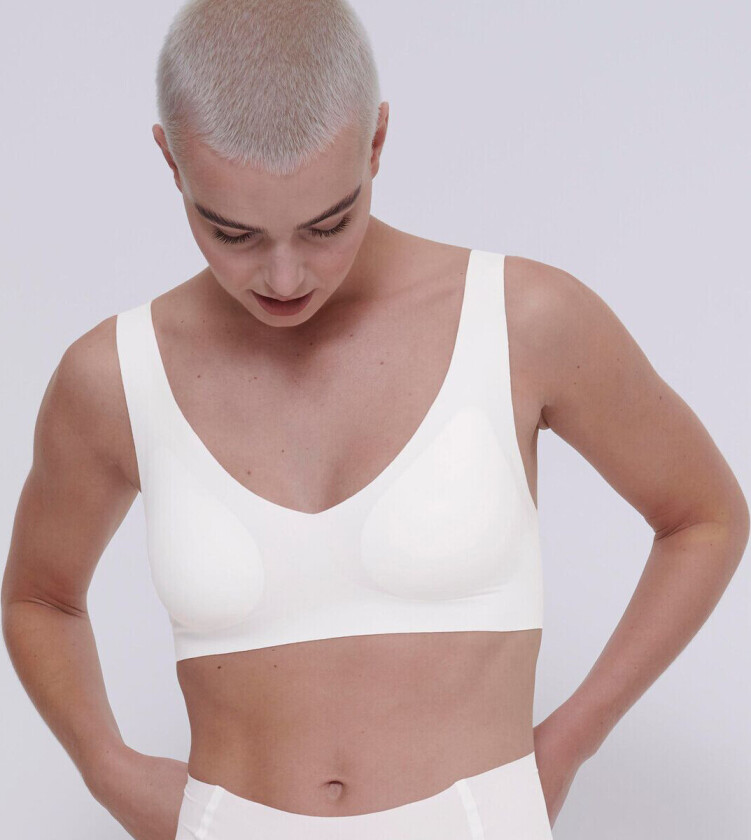 Zero Feel. Bralette BH, Farge: Silk Hvit, Størrelse: M, Kvinner