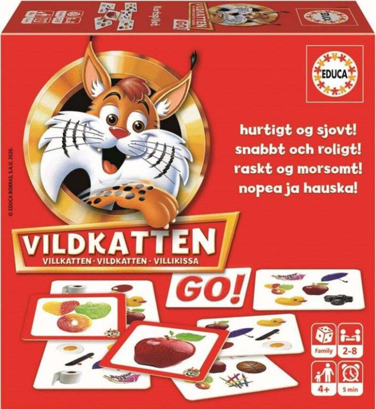 Bilde av Spill Villkatten Kort