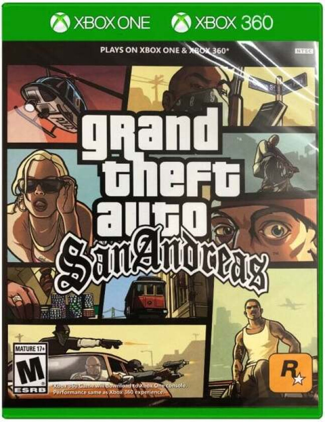 Grand Theft Auto San Andreas (GTA) (Import) (X360/XONE)