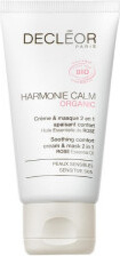 Decléor Harmonie Calm Organic Soothing Comfort Cream & Mask 2 in 1, 50 ml Decléor Ansiktsmaske