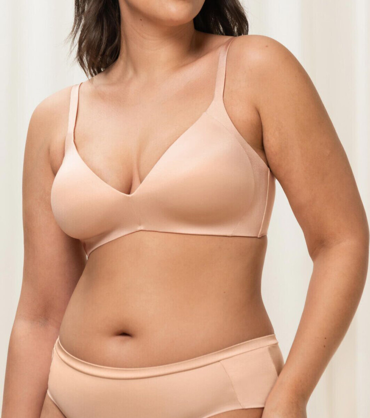 Body Make-up Soft Touch P BH Uten Spiler, Farge: Beige, Størrelse: 75A, Kvinner