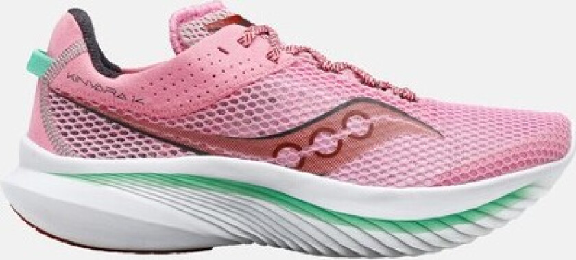 Kinvara 14 Dame Pink/White 38 ½