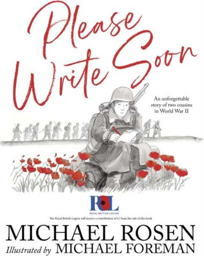 Please Write Soon: The Unforgettable Story of Two Cousins in World War II av Michael Rosen