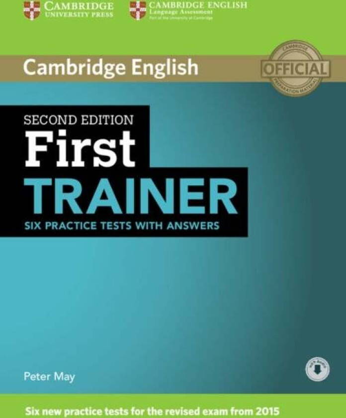 First Trainer Six Practice Tests with Answers with Audio av Peter May